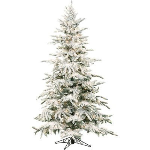 Almo Fulfillment Services Llc Fraser Hill Farm Artificial Christmas Tree - 7.5 Ft. Flocked Mountain Pine FFMP075-0SN